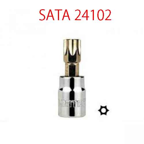 Đầu tuýp 1/2 inch mũi sao t25 SATA 24102