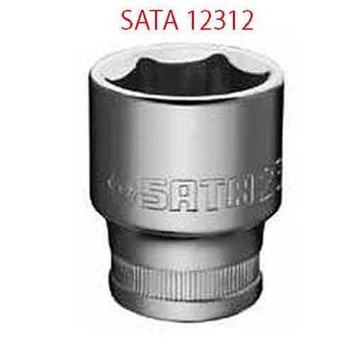 Đầu tuýp 3/8 inch cỡ 17mm SATA 12312