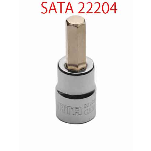 Đầu tuýp 3/8 inch mũi lục giác 6mm SATA 22204