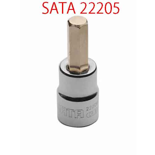 Đầu tuýp 3/8 inch mũi lục giác 7mm SATA 22205