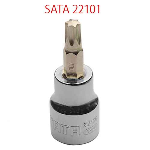 Đầu tuýp 3/8 inch mũi sao t10 SATA 22101