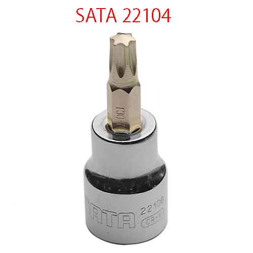 Đầu tuýp 3/8 inch mũi sao t25 SATA 22104