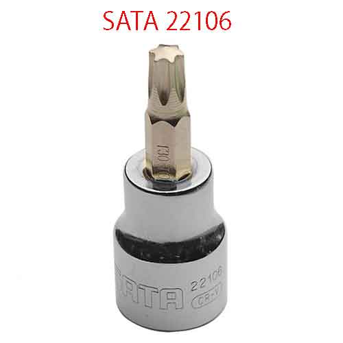 Đầu tuýp 3/8 inch mũi sao t30 SATA 22106