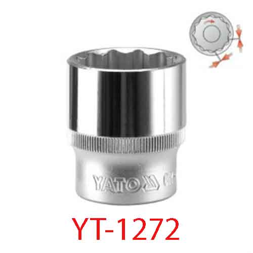 Đầu tuýp đa năng đảo chiều 10mm 1/2