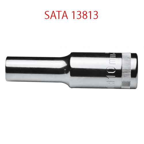 Đầu tuýp dài 12 cạnh 1/2 inch cỡ 13mm SATA 13813