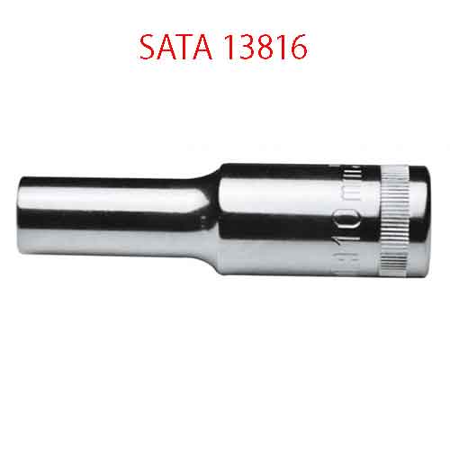 Đầu tuýp dài 12 cạnh 1/2 inch cỡ 16mm SATA 13816