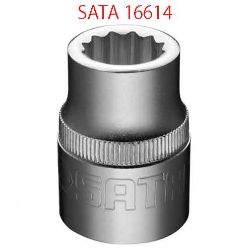 Đầu tuýp dài 12 cạnh 3/4 inch cỡ 33mm SATA 16614