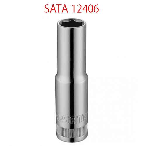 Đầu tuýp dài 3/8 inch cỡ 13mm SATA 12406