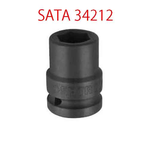 Đầu tuýp đen 3/8 inch cỡ 17mm SATA 34212