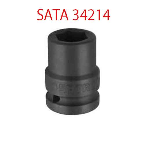 Đầu tuýp đen 3/8 inch cỡ 19mm SATA 34214