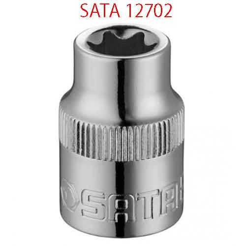Đầu tuýp hình sao 3/8 inch cỡ e5 SATA 12702