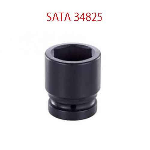 Đầu tuýp lục giác đen 1 inch cỡ 37mm SATA 34825