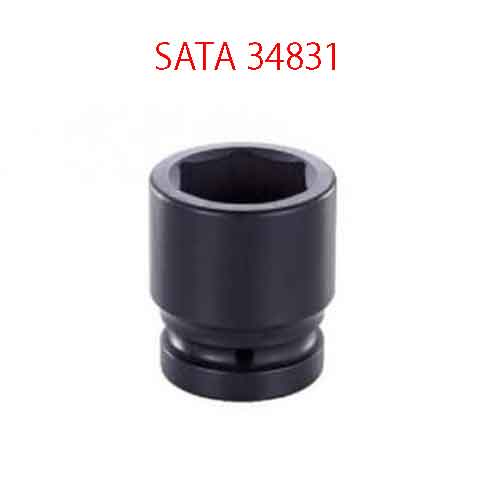 Đầu tuýp lục giác đen 1 inch cỡ 43mm SATA 34831