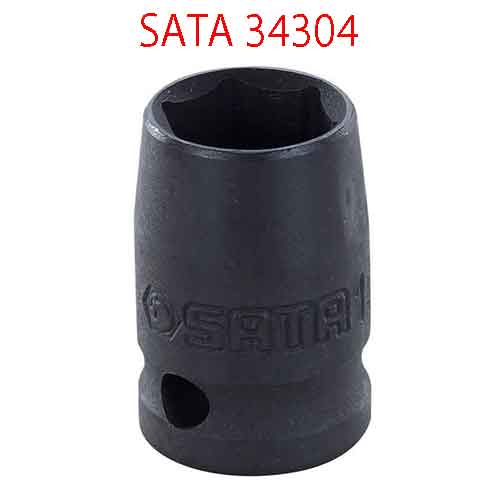 Đầu tuýp lục giác đen 1/2 inch cỡ 11mm SATA 34304