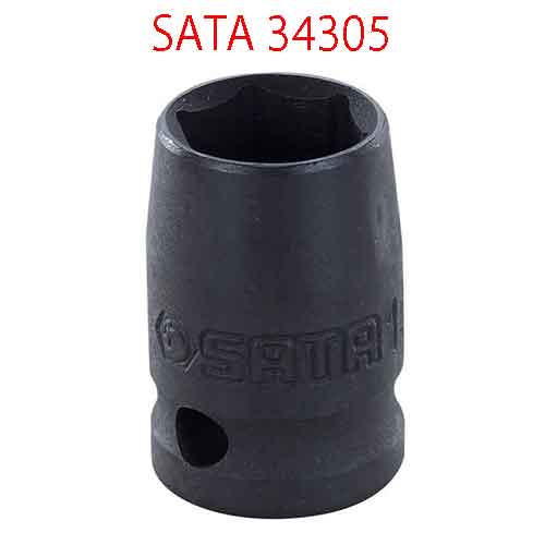 Đầu tuýp lục giác đen 1/2 inch cỡ 12mm SATA 34305