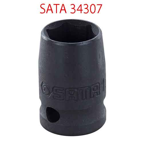 Đầu tuýp lục giác đen 1/2 inch cỡ 14mm SATA 34307