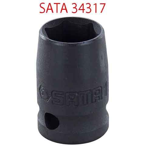 Đầu tuýp lục giác đen 1/2 inch cỡ 24mm SATA 34317