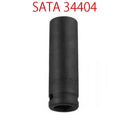 Đầu tuýp lục giác đen 1/2 inch loại dài cỡ 11mm SATA 34404