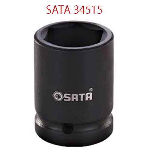 Đầu tuýp lục giác đen 3/4 inch cỡ 27mm SATA 34515