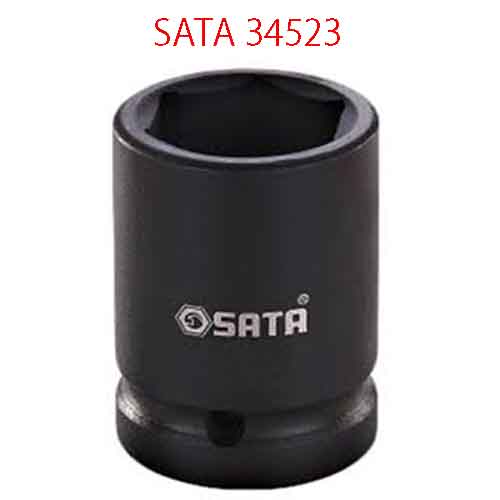 Đầu tuýp lục giác đen 3/4 inch cỡ 35mm SATA 34523
