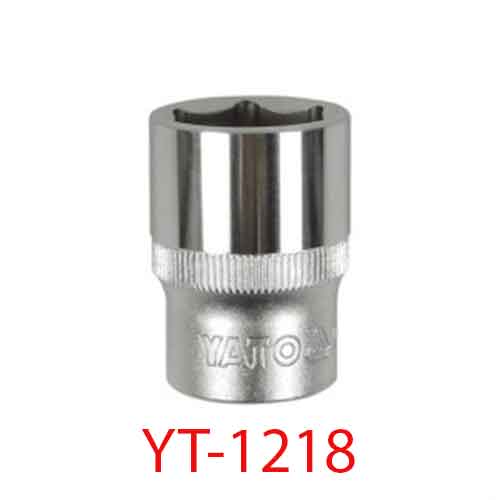 Đầu tuýp Lục giác loại ngắn 27mm 1/2