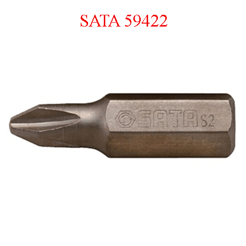 Đầu vít pake 5/6 inch cỡ #2 x 30mm - 5cái/gói SATA 59422