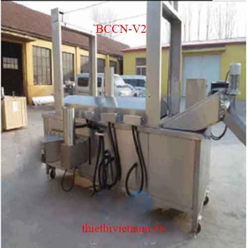 Dây chuyền máy chiên thực phẩm công nghiệp BCCN-V2