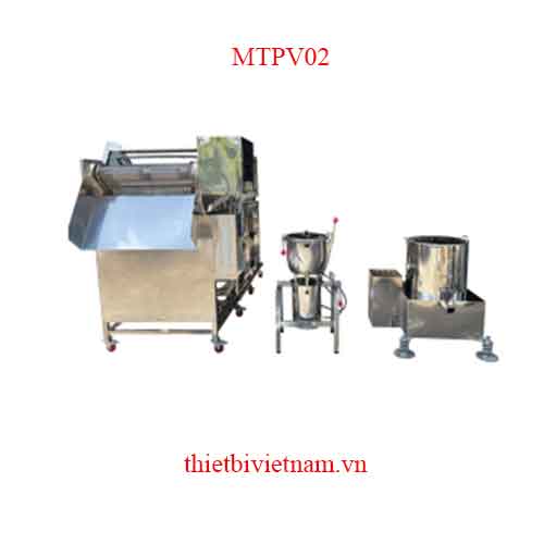 Dây chuyền máy sản xuất nước rau má công nghiệp năng suất lớn MTPV02