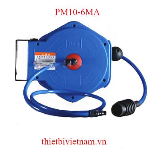 DÂY HƠI TỰ RÚT VỎ NHỰA PUMA PM10-6MA (6 MÉT, Φ6.5X10MM)