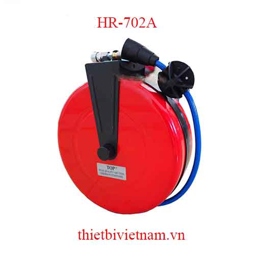 DÂY HƠI TỰ RÚT VỎ SẮT HR-702A - 8X12MM, DÀI 9M