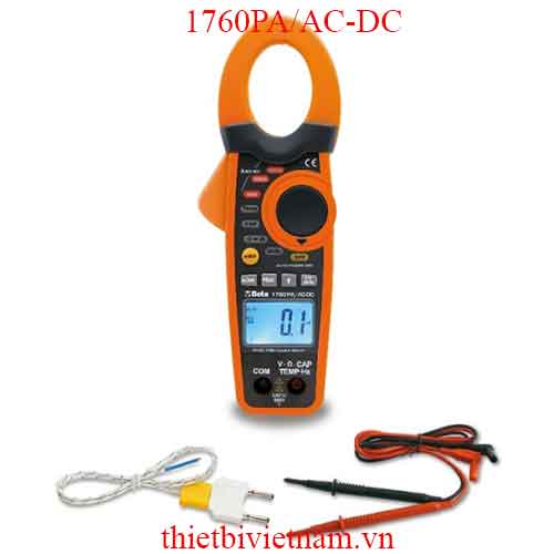 DC-AMPEROM. CLAMP + MULTIMETER BETA MODEL 1760PA/AC-DC