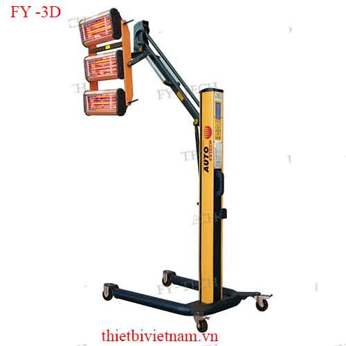 Đèn Sấy Sơn Bằng Hồng Ngoại 3 Bóng hãng FY-TECH FY -3D