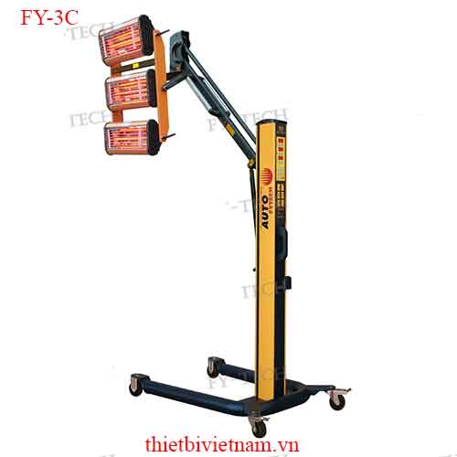 Đèn Sấy Sơn Bằng Hồng Ngoại 3 Bóng hãng FY-TECH FY-3C