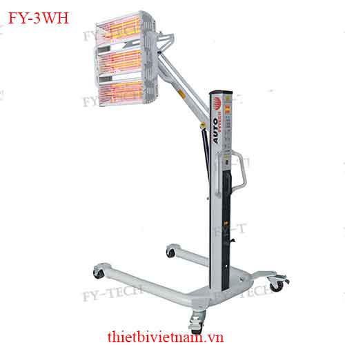 Đèn Sấy Sơn Bằng Hồng Ngoại 3 Bóng hãng FY-TECH FY-3WH