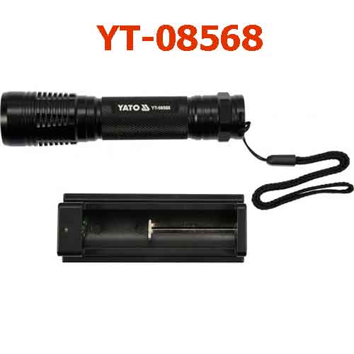 Đèn pin sạc XP-G3 CREE 6W YATO YT-08568