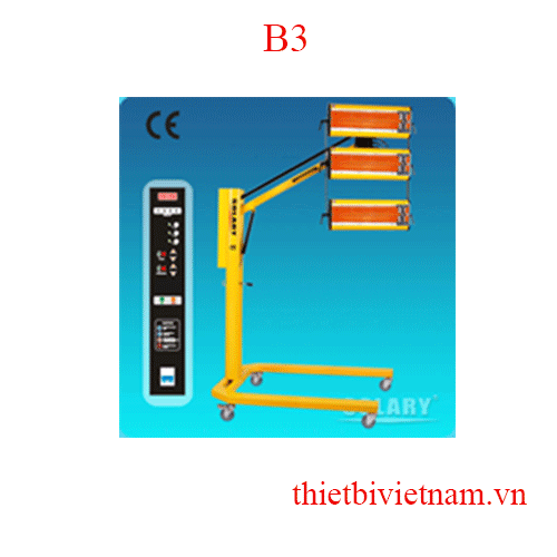 Đèn sấy sơn 3 bóng Tecwin B3