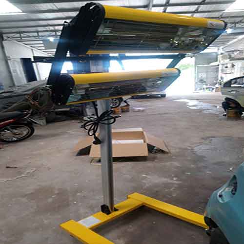 Đèn sấy sơn bằng hồng ngoại 2 bóng CRS 2D
