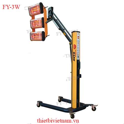 Đèn Sấy Sơn Bằng Hồng Ngoại 3 Bóng hãng FY-TECH FY-3W
