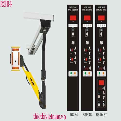 Đèn sấy sơn treo trần 4 bóng RSIR4