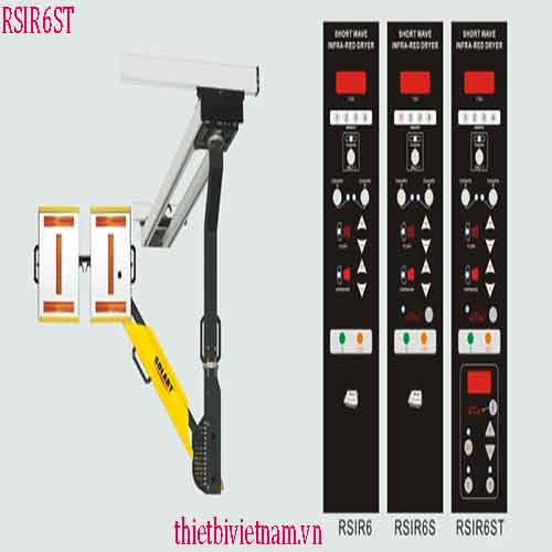 Đèn sấy sơn treo trần 6 bóng RSIR6ST