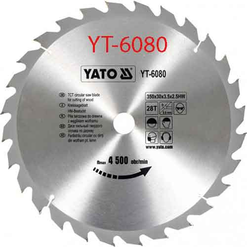 Đĩa cắt gỗ YATO YT-6080