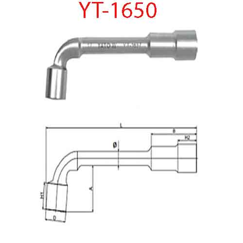 Điếu chữ L 2 đầu 32mm YATO YT-1650
