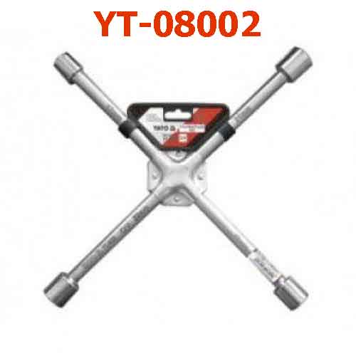 Điếu chữ thập 4 đầu tuýp 17x19x21x23mm YATO YT-08002