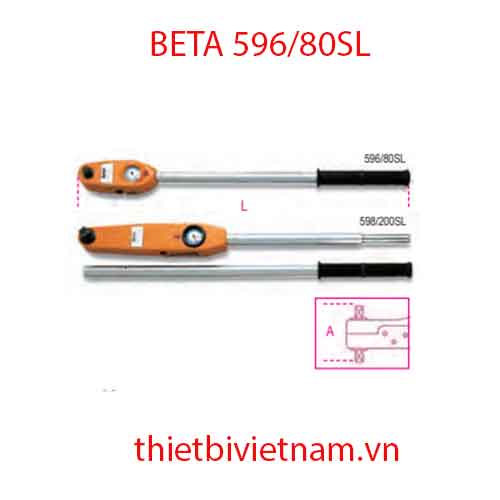 DIRECT READING TORQUE WRENCHES BETA MODEL 596/80SL
