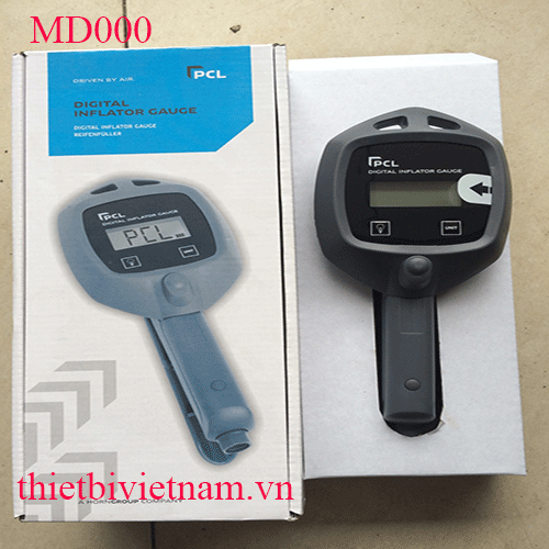 Đồng hồ bơm lốp hiển thị số liệu nhẹ PCL MD000