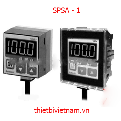 Đồng hồ đo áp suất chân không điện tử SPSA - 1