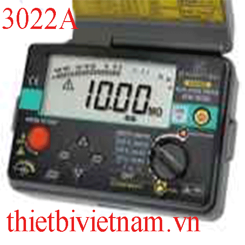 Đồng hồ đo điện trở cách điện KYORITSU 3022A (500V / 2GΩ)