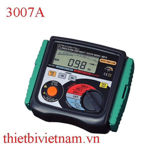 Đồng hồ đo điện trở cách điện, (Mêgôm mét) KYORITSU 3007A (1000V/2GΩ)