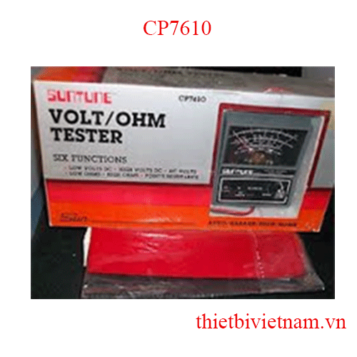 Đồng hồ kiểm tra điện Volt – ohm hãng Suntune CP7610