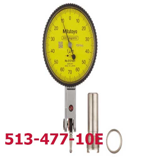 Đồng hồ so chân gập 0-1mm/0.01mm (Đầu ruby) 513-477-10E